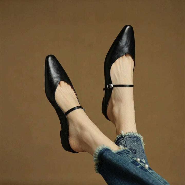 Ronda Orthopedic Leather Mules
