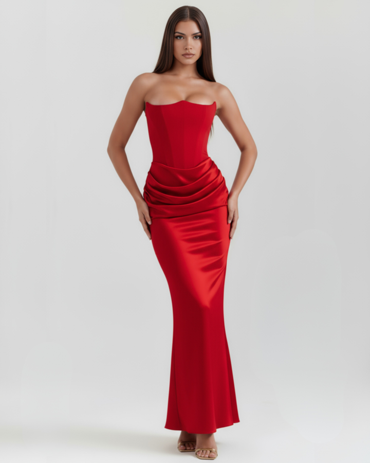 Sophia | Corset Maxi Dress