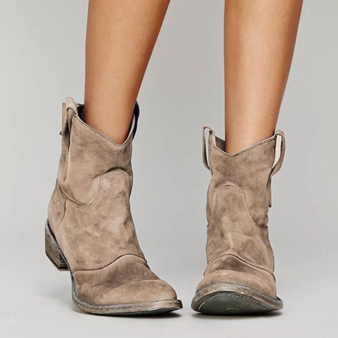 Chloe | Chic Suede Ankle Boots