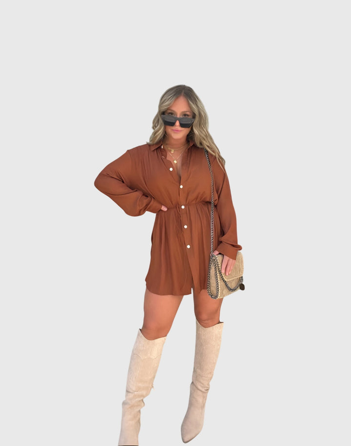 Nova | Elegant Romper Dress