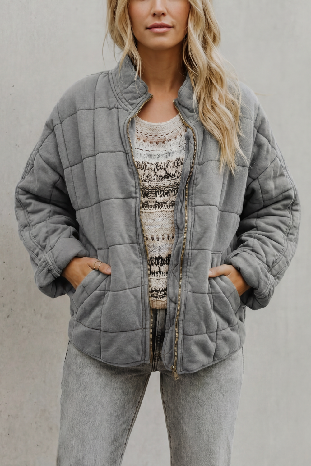 Marjorie | Quilted Fall Jacket for Everyday Comfort