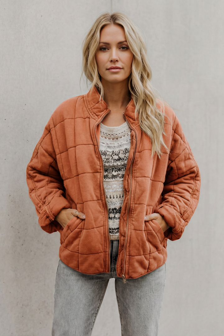 Marjorie | Quilted Fall Jacket for Everyday Comfort