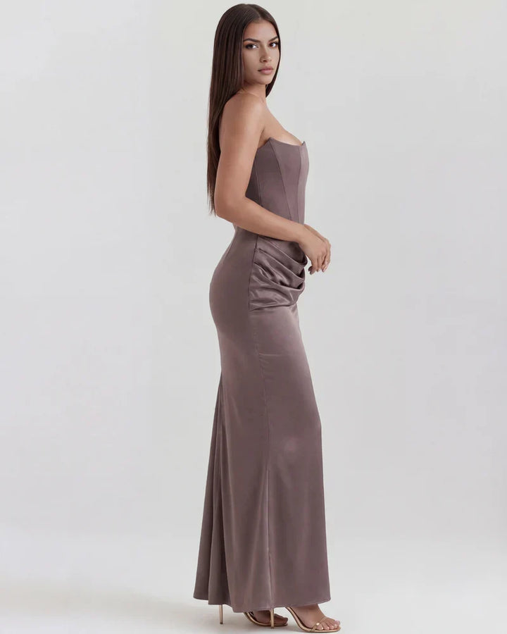 Sophia | Corset Maxi Dress