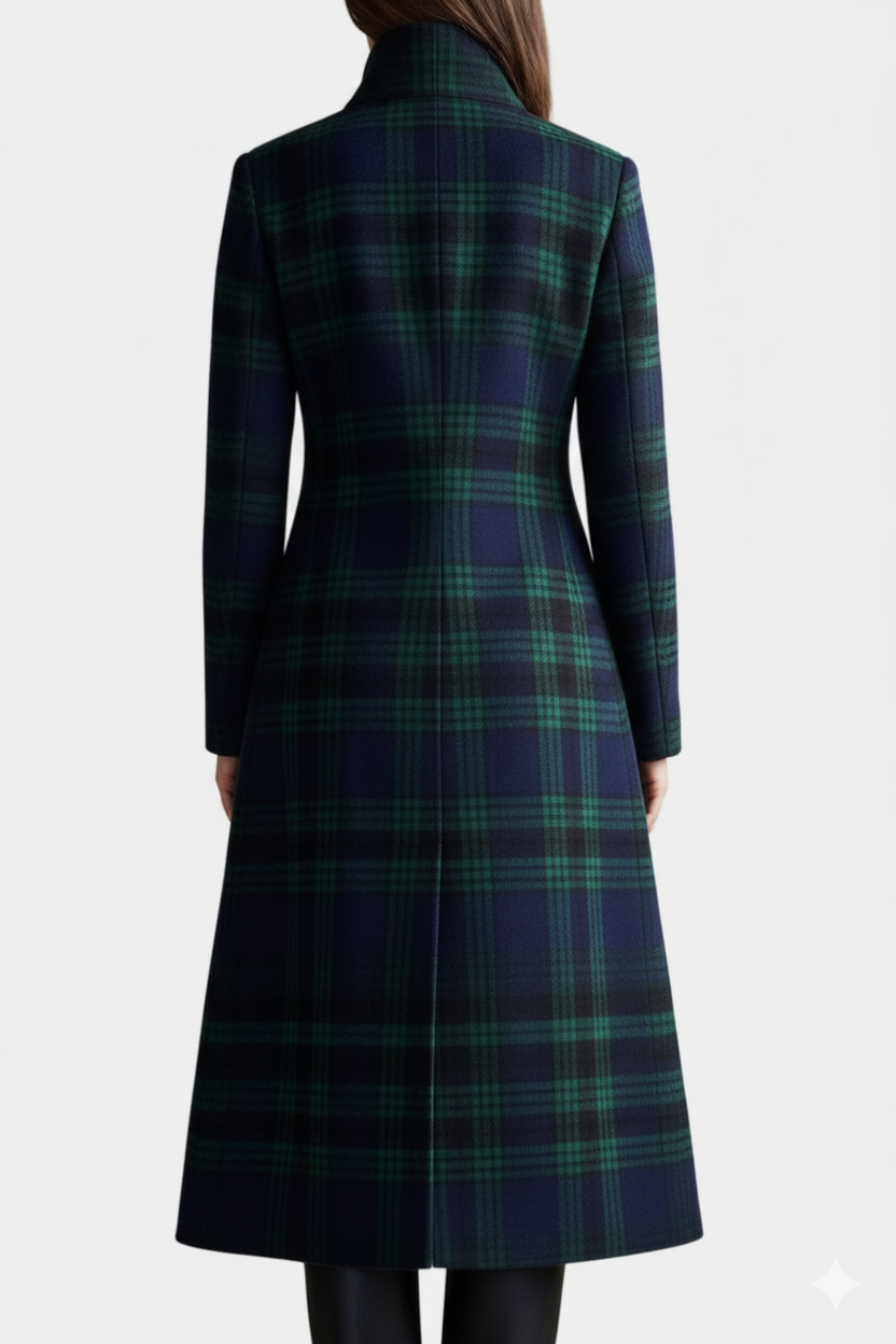 Hayden Rebecca™ | Timeless Plaid Elegant Coat