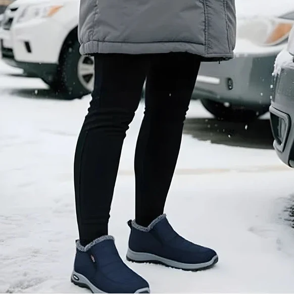 Sianna™ | Quilted Waterproof Slip-On Ankle Boots