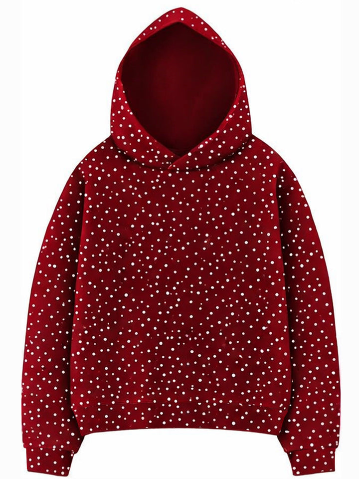 Stella™ | Sparkling Rhinestone Oversized Hoodie