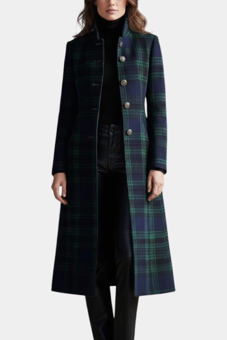 Hayden Rebecca™ | Timeless Plaid Elegant Coat