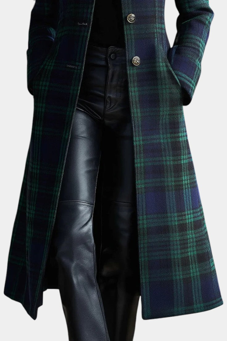 Hayden Rebecca™ | Timeless Plaid Elegant Coat