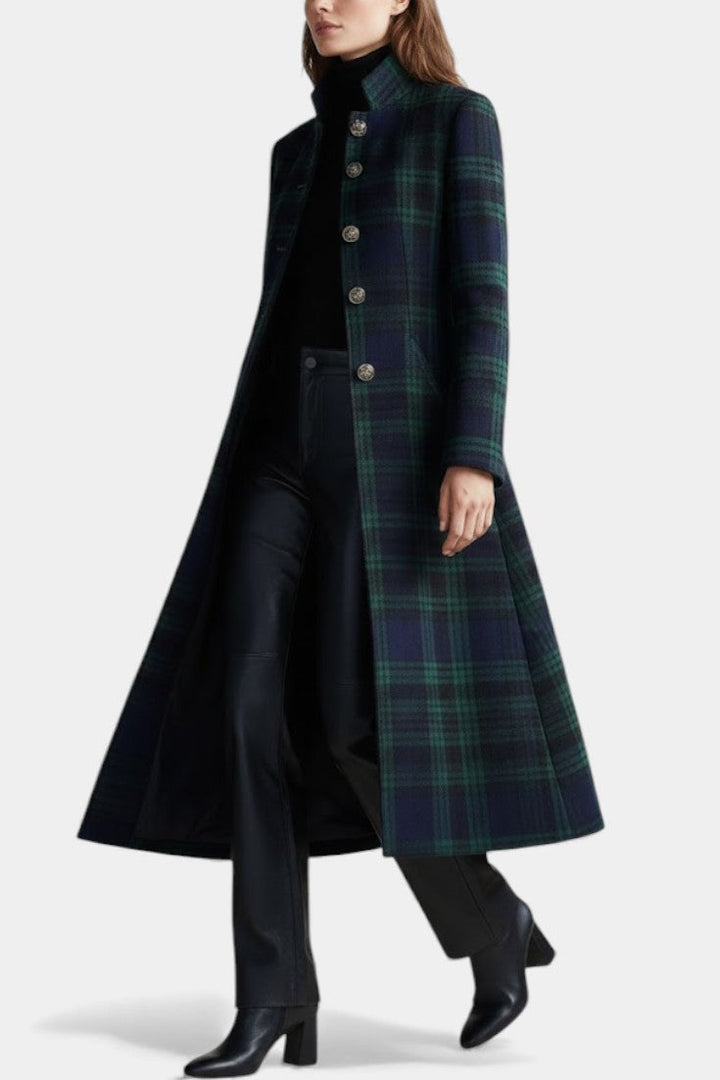 Hayden Rebecca™ | Timeless Plaid Elegant Coat