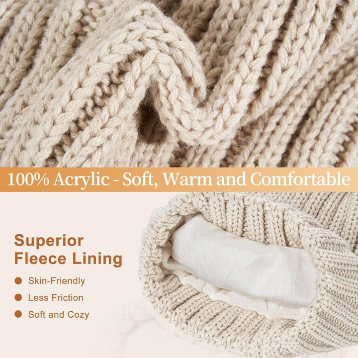 MODUNET – 3-Piece Winter Accessory Set for Chilly Weather